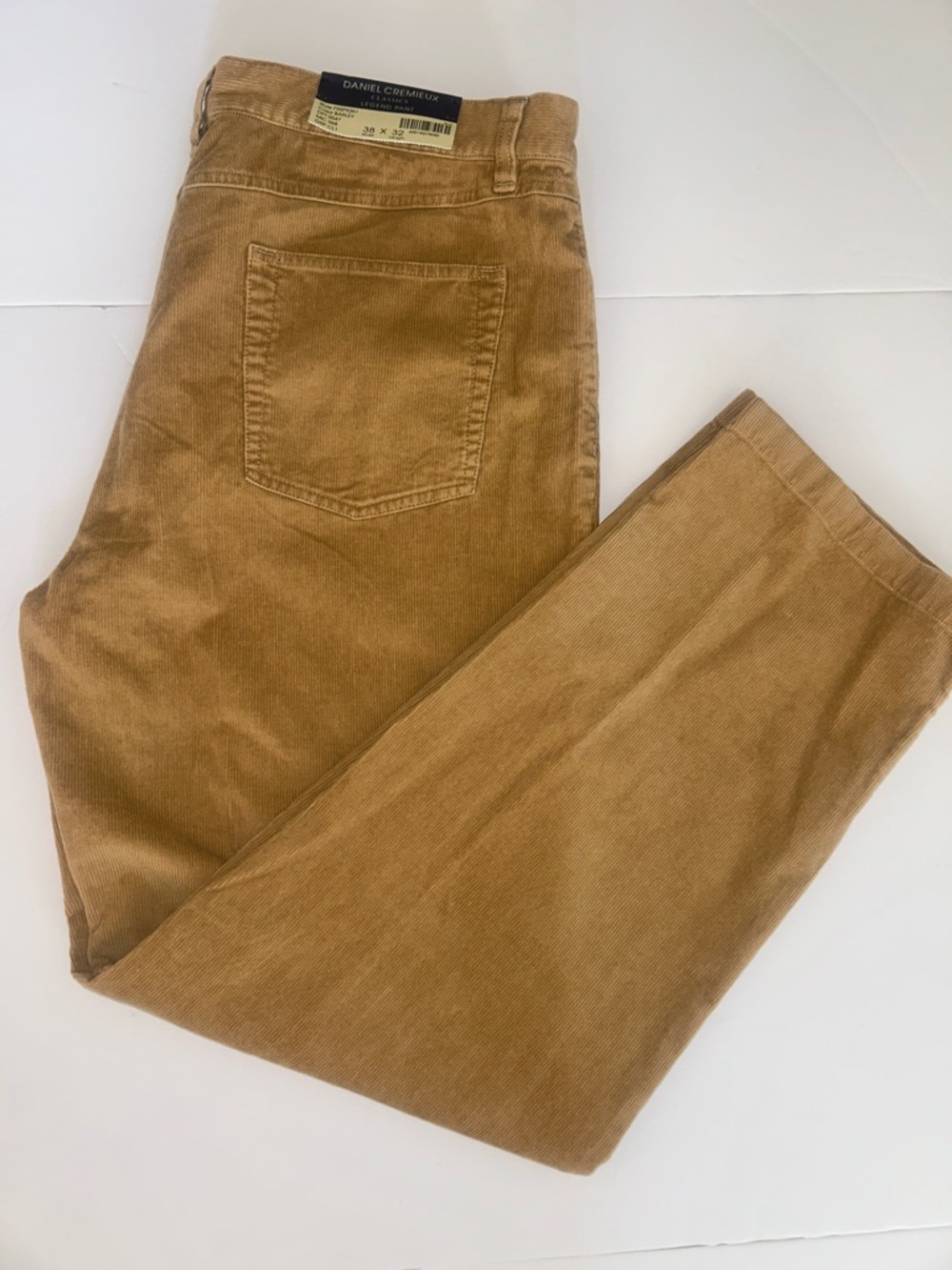 Daniel Cremieux corduroy Legend Pant in color Barley 38x32